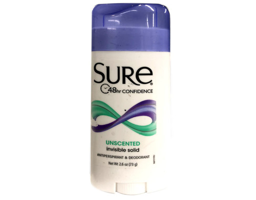 Sure - Sure Invisible Solid Anti-Perspirant & Deodorant, Unscented (2.6 oz.) 1 pcs sku# 1897291MA