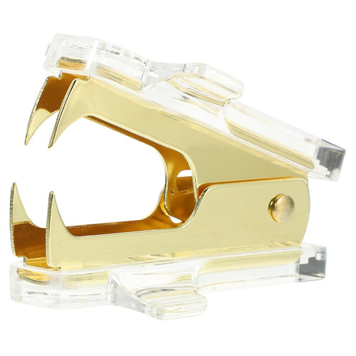 STOBOK Heavy Duty Stapler Multipurpose Tool Handheld Staple Puller Small Staple Puller Staple Removal Tool Staple Removing Tool Stapler Puller Office Metal Remover Nail