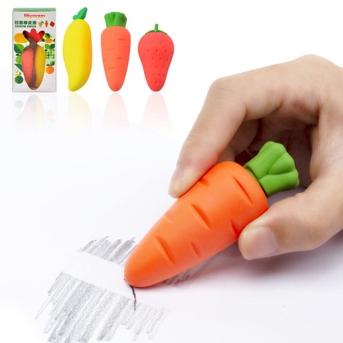 Riyanon Food Erasers, Fruit Erasers, 3Pcs, Puzzle Erasers, Take Apart Erasers, Erasers for Kids, Fun Erasers, Gifts for Kids, Prizes for Kids Classroom, Pencil Erasers Riyanon Food Erasers, Fruit Erasers, 3Pcs, Puzzle Erasers, Take Apart Erasers, Erasers for Kids, Fun Erasers, Gifts for Kids, Prizes for Kids Classroom, Pencil Erasers
