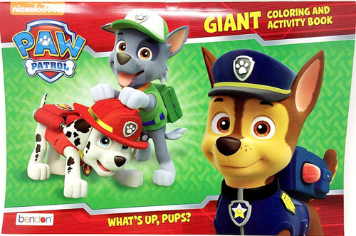 Giant Poster Size Coloring Book Pack for Kids (Paw Patrol)