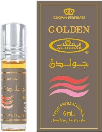 Golden - 6ml (.2 oz) Perfume Oil by AlRehab
