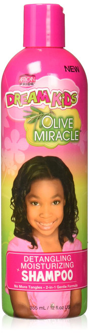 African Pride Dream Kids Olive Miracle Detangling Shampoo, 12 Ounce African Pride Dream Kids Olive Miracle Detangling Shampoo, 12 Ounce