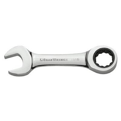 Stubby Combination Ratcheting Wrenches - 5/8 stubby combo ratcheting wrench