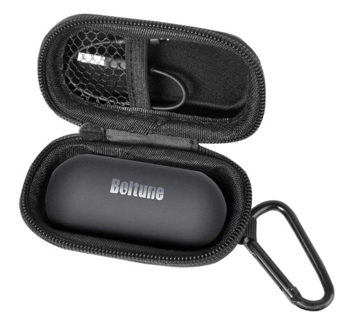 FitSand Hard Case Compatible for Boltune Enhanced Deep Bass Bluetooth Earbuds