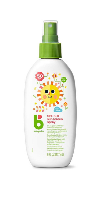 Babyganics Sunscreen Spray 50 SPF, 6oz, Packaging May Vary Babyganics Sunscreen Spray 50 SPF, 6oz, Packaging May Vary