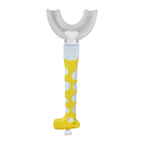 YEZIJIN U Shaped Kids Toothbrushes with Silicone Brush Head Age 2-6 & 6-12 Toddler U Shaped Toothbrush 360 Kids Full Mouth Toothbrush Large Head Toothbrush YEZIJIN U Shaped Kids Toothbrushes with Silicone Brush Head Age 2-6 & 6-12 Toddler U Shaped Toothbrush 360 Kids Full Mouth Toothbrush Large Head Toothbrush