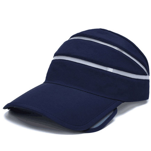 Flyou Adjustable Visor Sun Hat Sports Cap Golf Tennis Beach Summer Hats Navy