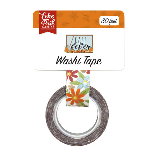 Echo Park Paper Company Fall Fever Flowers Washi Tape