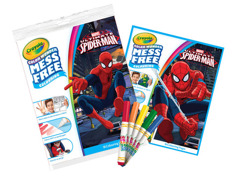 Crayola Spiderman Color Wonder Special Pack