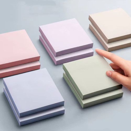 Sticky Notes, 10 Pads, 1000 Sheets 3x3 Inches Self-Stick Note 5 Morandi Colors to Do List Memo Pads, Colorful Sticky Note Strong Adhesive, 100 Sheets Per Pad
