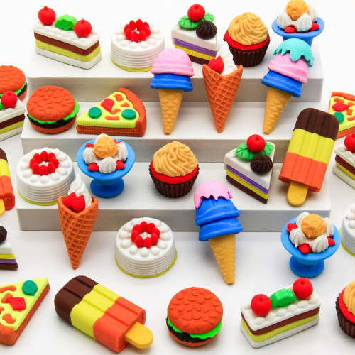 34 pcs Food Erasers for Kids Classroom Prizes, Puzzle Erasers 3D Take Apart Food Pencil Erasers for Student Rewards, Class Treasure Box,Game Rewards,Party Favors 34 pcs Food Erasers for Kids Classroom Prizes, Puzzle Erasers 3D Take Apart Food Pencil Erasers for Student Rewards, Class Treasure Box,Game Rewards,Party Favors