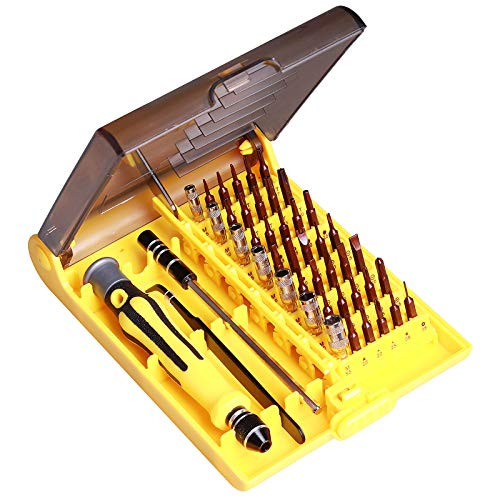 Precision Screwdriver Set Rantecks 45 in 1 Repair Tools Kit Magnetic Screwdriver Set with 42 Bits Driver Kit for iPhone Tablet MacBook Xbox Cellphone PC Game Console Smartphone
