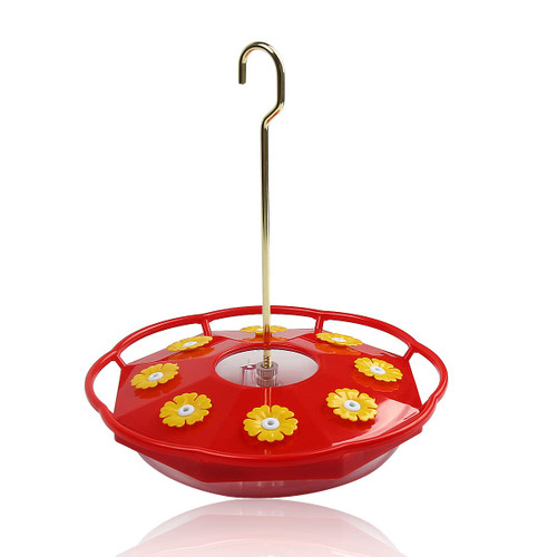 bouti1583 Hummingbird Feeder for Outdoors Hanging, Outside Birds Feeder with 8 Feeding Ports Built-in Moat, Leak-Proof, Easy to Clean & Fill bouti1583 Hummingbird Feeder for Outdoors Hanging, Outside Birds Feeder with 8 Feeding Ports Built-in Moat, Leak-Proof, Easy to Clean & Fill