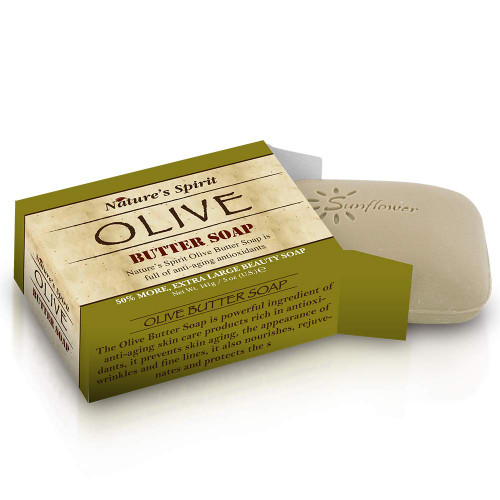 Nature's Spirit Olive Butter Soap 5 ounce (Pack of 2)