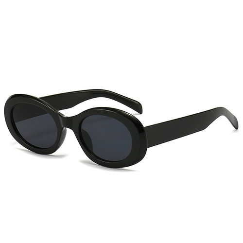 Tatibana Oval Trendy Polarized Retro Sunglasses For Women Men Fashion Sun Glasses Vintage 90's Shades Sunnies