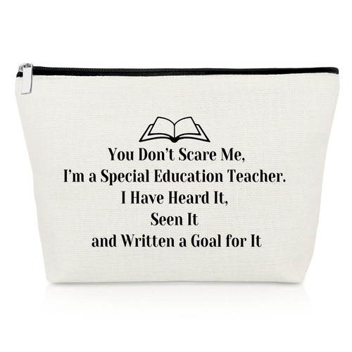 Special Education Teacher Gift Makeup Bag SPED Teachers Gift Appreciation Gift for Women Speech Therapist Autism Teacher ASL Disabler Teacher Gift Cosmetic Bag Teachers Day Retirement Gift Special Education Teacher Gift Makeup Bag SPED Teachers Gift Appreciation Gift for Women Speech Therapist Autism Teacher ASL Disabler Teacher Gift Cosmetic Bag Teachers Day Retirement Gift