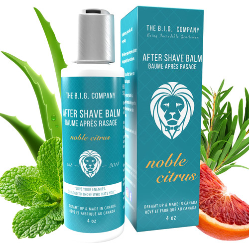 B.I.G. After Shave Balm for Men - Face & Head