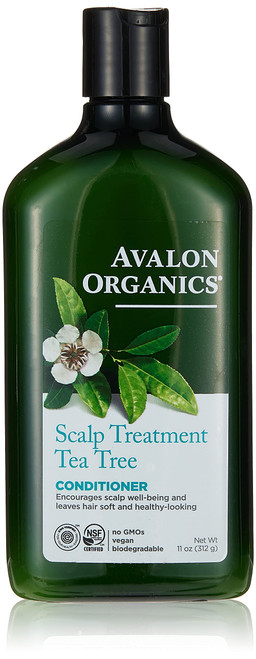 Avalon Organics Scalp Treatment Tea Tree Conditioner, 11 oz