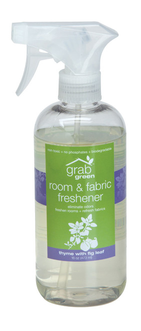 Grabgreen Room and Fabric Freshener, Thyme with Fig Leaf, 16-Ounce Grabgreen Room and Fabric Freshener, Thyme with Fig Leaf, 16-Ounce