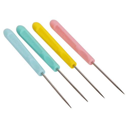 OHPHCALL 10pcs Drilling Awl Leather Kit Leather Awl Quick Stitch Sewing Awl Leather Hand Stitching Kit Stitching Awl Beading Kits Awl Needle Leather Sewing Awl Tool Sewing Tools Work Major