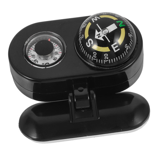 BESPORTBLE Guide Ball Compass for Car Dashboard Car Mount Compass Vehicle Dashboard Compass Car Compass Dash Mount Dashcams Dashboard Thermometer Compass Car Dash Compass Boat Plastic Bracket