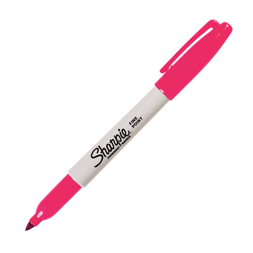 Sanford SAN-32081 Sharpie Fine Point Permanent Marker Open Stock, Magenta