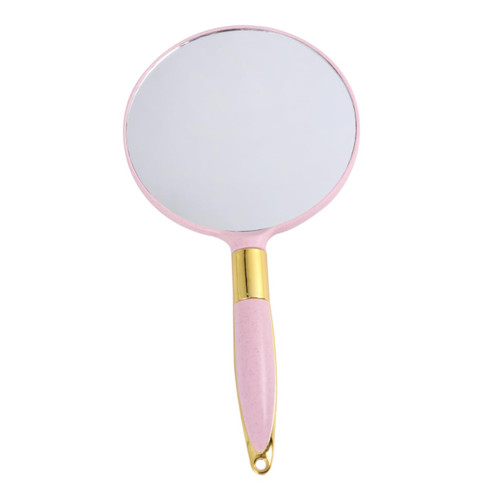 balacoo Handle Cosmetic Mirror Antique Hand Mirror Hand Mirror for Women Handheld Vanity Makeup Mirror Handheld Mirror Cute Mirror for Dresser Travel Small Oval Mirror Europe Miss Desktop