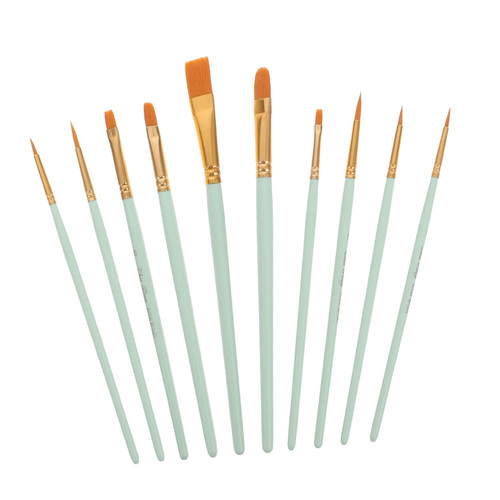 NOLITOY 1 Set Nylon Paintbrush Paint Brush Graffiti Painting Brush Nylon Bristle Painting Brushes DIY Tools Craft Paint Art Brush Kids Kits Specialty Tools Major Wood Drawing Tool Child