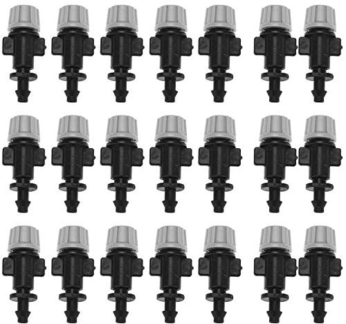 Cuifati Misting Nozzles,50pcs/Set Misting Nozzles Sprinkler Head Atomizer,for Garden Drip Irrigation System,Solid and Durable Cuifati Misting Nozzles,50pcs/Set Misting Nozzles Sprinkler Head Atomizer,for Garden Drip Irrigation System,Solid and Durable