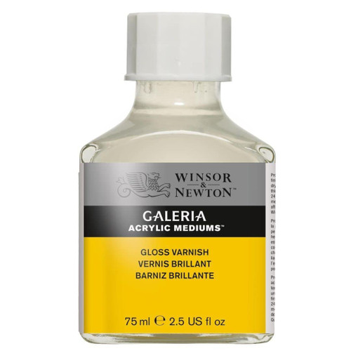 Winsor & Newton Galeria Acrylic Gloss Varnish, 2.5-oz (75ml) Jar
