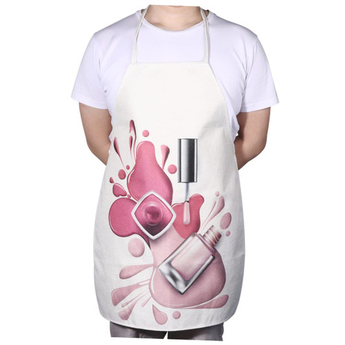 FELTECHELECTR Bib Apront for Cooking Waitress Costume Nail Apron Kitchen Grilling Apron for Men Chef Apron Cooking Aprons Waiter Cosplay Costumes Ladies Overalls Work Manicure