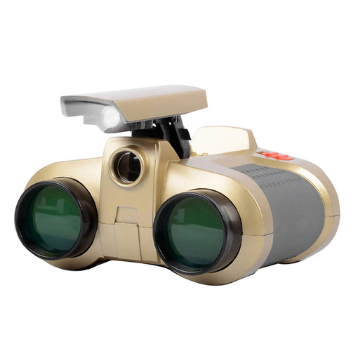4X30 Binoculars for Kids Toy Binoculars Night Vision Scope Telescope with Pop-up Light Binoculars Children Binoculars Tubbek