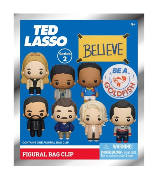 Monogram Ted Lasso Figural Bag Clip Series 2-3D Foam Figural Bag Clip in Blind Bag