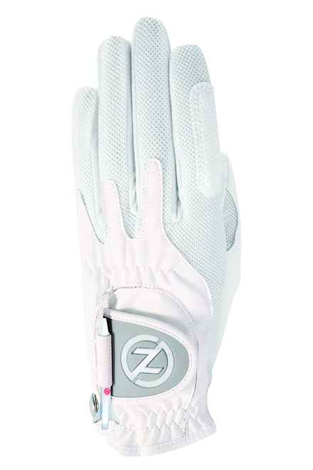 Zero Friction Women's Golf Gloves, Left Hand, One Size, White