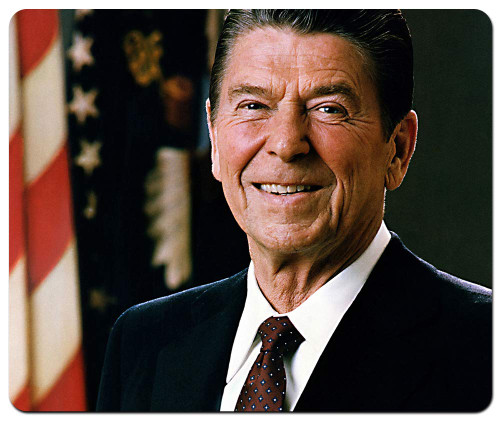 Ronald Reagan Large Rectangular Mousepad Mouse Pad Great Gift Idea