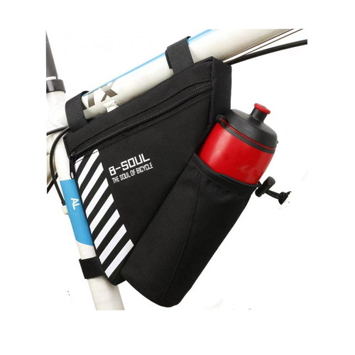 YuanYouTong Bike Triangle Frame Bag Bike Storage Bag Waterproof Bicycle Top Tube Front Pouch Saddle Bag with Water Bottle Pouch for Road Bike Mountain Bike Cycling Bike Accessories YuanYouTong Bike Triangle Frame Bag Bike Storage Bag Waterproof Bicycle Top Tube Front Pouch Saddle Bag with Water Bottle Pouch for Road Bike Mountain Bike Cycling Bike Accessories