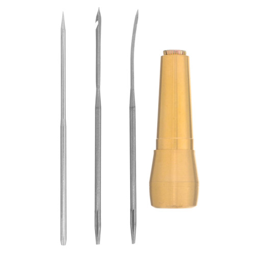TEHAUX 1 Set Shoe Repair Tools Stitcher Shoe Repair Tool Sewing Awl with Crochet Leather Sewing Tool Kit Leather Sewing Needle Awl Sewing Repairing Leather Awl Awls Hand Use Sewing Tools