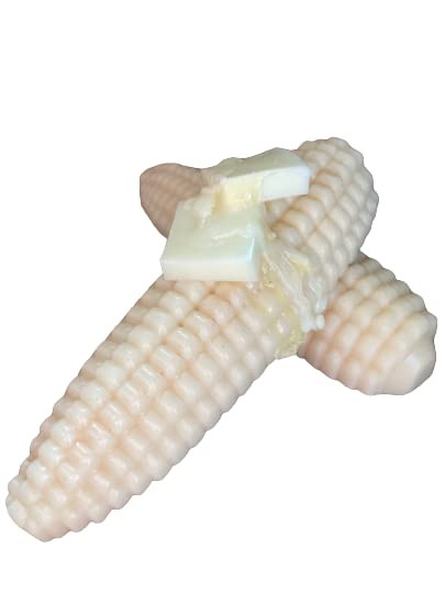 Corn realistic corn shaped soap bar in the scent of your choice (cotton candy)