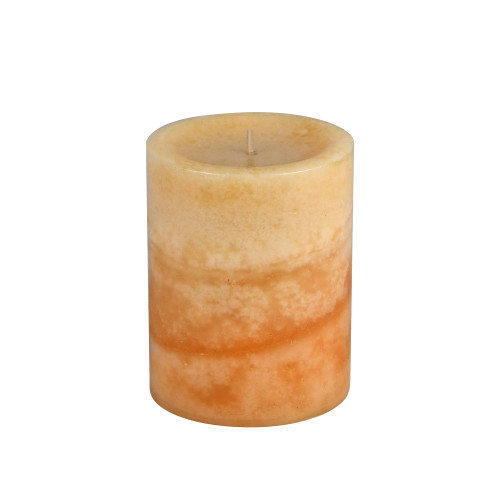 Jeco 3 x 4 Inch Cuban Vanilla Scented Pillar Candle