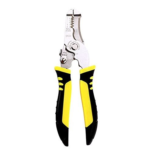 Labstandard Multifunctional Wire Stripper Pliers Cable Cutter Crimping Stripping Hand Tool Rubber Handle for Electrician Tools for Woodworking Labstandard Multifunctional Wire Stripper Pliers Cable Cutter Crimping Stripping Hand Tool Rubber Handle for Electrician Tools for Woodworking