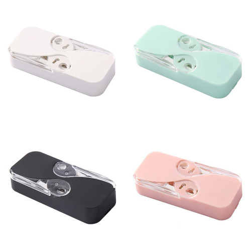 LIBOOI Portable Floss Dispenser, 2023 Upgrade Dental Floss Picks Portable Case with 12 Pcs Dental Floss, Floss Dispenser Refillable Floss Holder Floss Organizer for Family Hotel Travel