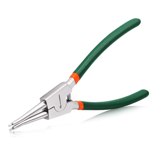 SPEEDWOX Circlip Pliers 9-Inch, Tip Diameter 0.09 Inch, Snap Ring Pliers External, Heavy Duty Retaining Ring Pliers, Straight Jaws for Ring Remover Retaining SPEEDWOX Circlip Pliers 9-Inch, Tip Diameter 0.09 Inch, Snap Ring Pliers External, Heavy Duty Retaining Ring Pliers, Straight Jaws for Ring Remover Retaining