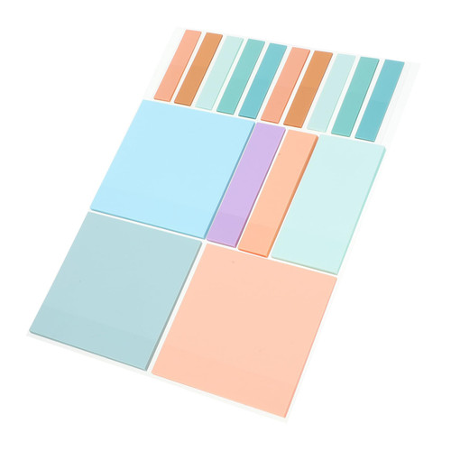 STOBOK 500pcs Reading Book Index Self Stick Note Pads Writable Index Tabs Index Cards Note Stickers Small Memo Pad Notepad Simple Design Memo Stickers Household Office Accessories Paper