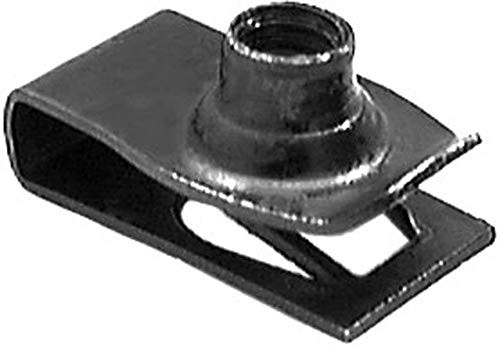 Clipsandfasteners Inc 25 Extruded U Nuts M6-1.0 Screw Size