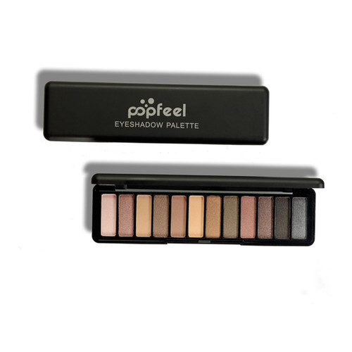 POPETPOP 12 Eye Shadow Palettes Eyeshadow Powder Eyeshadow Pallet Makeup Palette Eyeshadow Matt Earth Tones Eyeshadow Palette POPETPOP 12 Eye Shadow Palettes Eyeshadow Powder Eyeshadow Pallet Makeup Palette Eyeshadow Matt Earth Tones Eyeshadow Palette