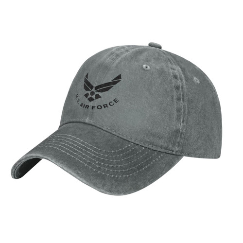 Menglo Us Air Force USAF Unisex Adjustable Cap Trucker Hats Dad Baseball Hats Cotton Cowboy hat Gray Menglo Us Air Force USAF Unisex Adjustable Cap Trucker Hats Dad Baseball Hats Cotton Cowboy hat Gray
