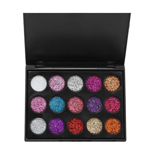 Spotlight Eyeshadow Palette, Professional 15Eyeshadow Palette Color Eye Shadow Matte Shimmer Makeup Pallet Highly Pigmented Colorful Powder Long Lasting Eye Shadow