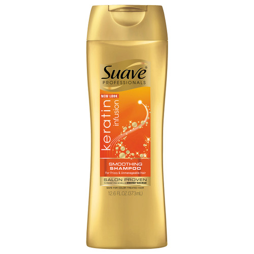 Suave Professionals Smoothing Shampoo, Keratin Infusion, 12.6 oz