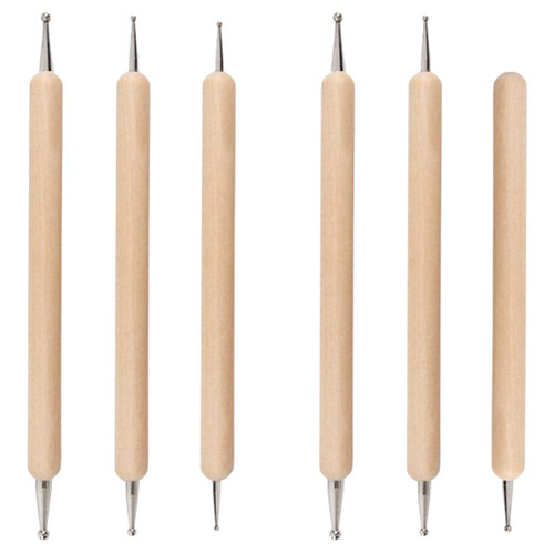 PartyKindom 6pcs Handmade Pottery Ceramic Carving Tools Pottery Carving Tool Pottery Tools Clay Carving Tools Steel Carving Sculpting Tools Clay Tools Ceramics Tools Carving Modeling
