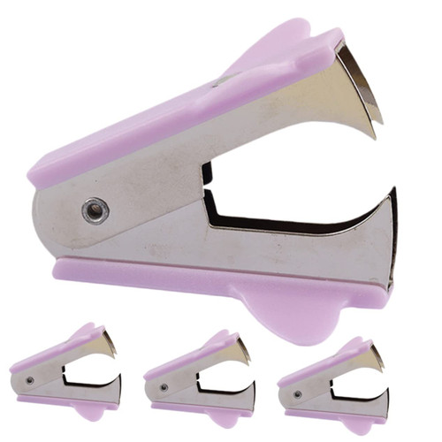 FUNOMOCYA 4pcs Staple Remover Tool Nail Puller Jaws Staple Remover Small Staple Removers Staple Puller Staple Removal Tool Heavy Duty Staples Nail Remove Tool Claw Iron Extractor Office
